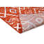 Tapis orange à motif géométrique Mcneel-1631412913
