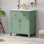 Meuble-lavabo de 30 pouces avec lavabo en céramique-904124274