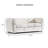 Celal 86.5'' Round Arm Sofa-893034235