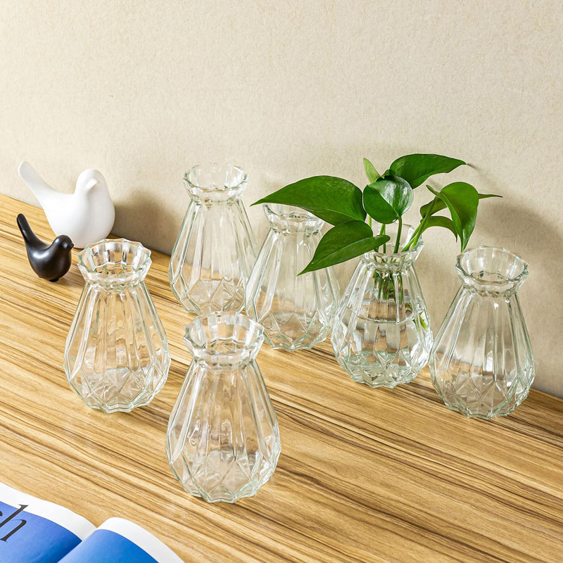 Vase de table en verre Mishell