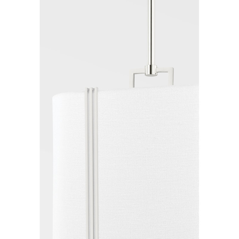 Downing 1 - Light Pendant, Polished Nickel