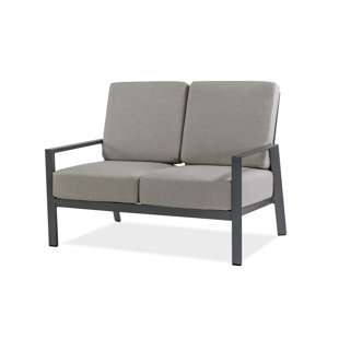 Causeuse d'extérieur Endure 50,25 po de largeur avec coussins Sunbrella