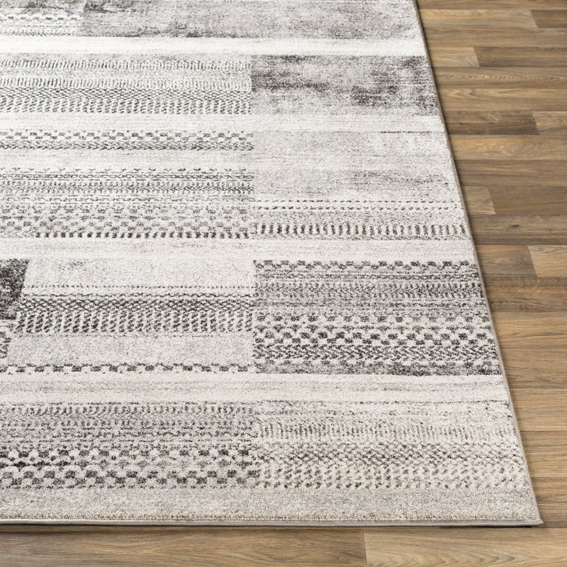 Jerrell Striped Indoor Rug, Rectangle 9'3" x 12'3"
