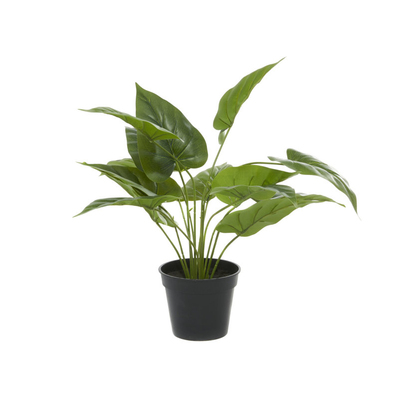 Plante à feuillage artificiel en pot