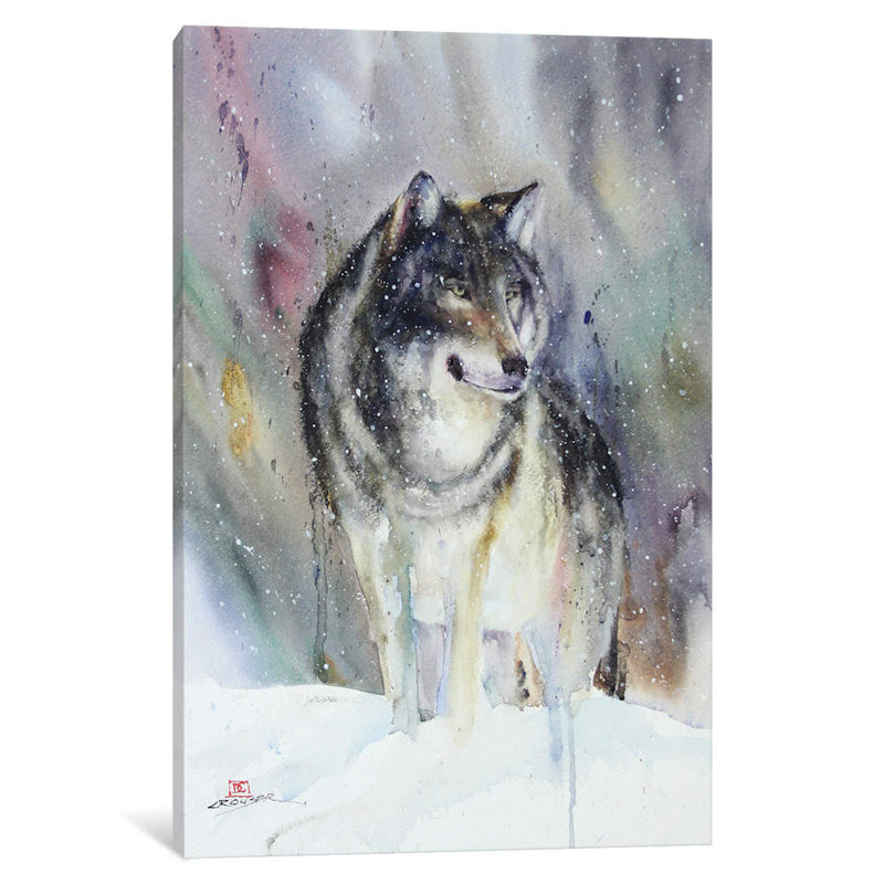 Alpha 1 Piece Wall Art on Canvas, 66.04 cm H x 45.72 cm W x 1.91 cm D, No Frame