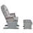 Madison Glider with Ottoman-48196395-48196394