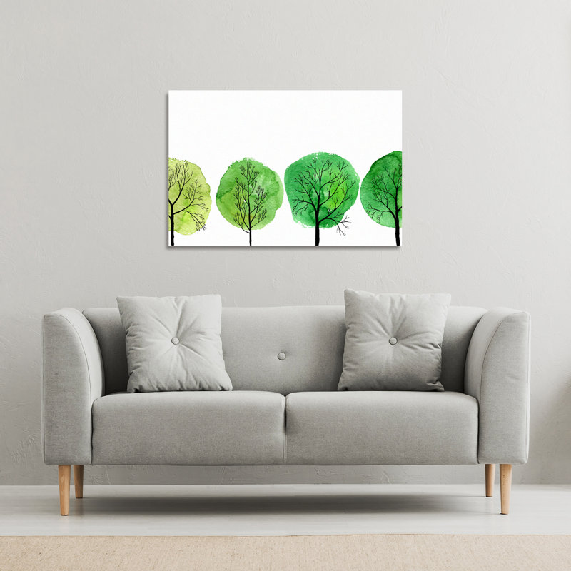 No Title by Andrew Lee - Wrapped Canvas Print