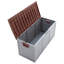 Plastic Garden Storage Box with Wheels-1965627421
