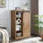 Farmhouse Accent Chest With Sliding Barn Door And 5 Drawers, White - Rustic Charm And Practical Storage-63529265