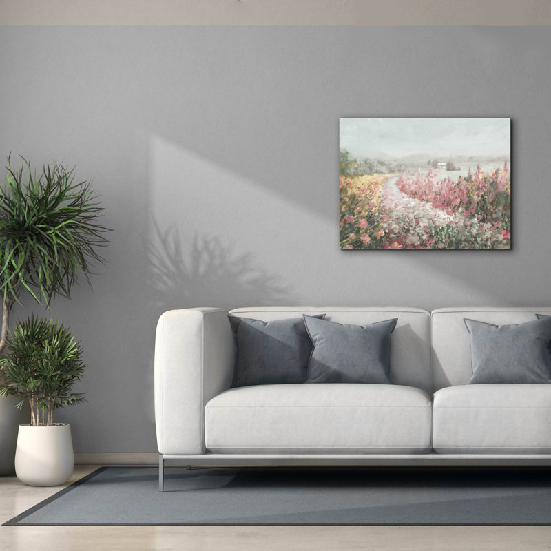 «Drift Garden Light» par Danhui Nai, art mural sur toile, H 26 po x l 34 po