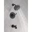 Ensemble de robinet de baignoire et de douche Saylor 14 Series, ensemble de pommeau de douche et poignées noir mat, ensemble de garniture de valve, noir mat (valve non incluse)-74993365