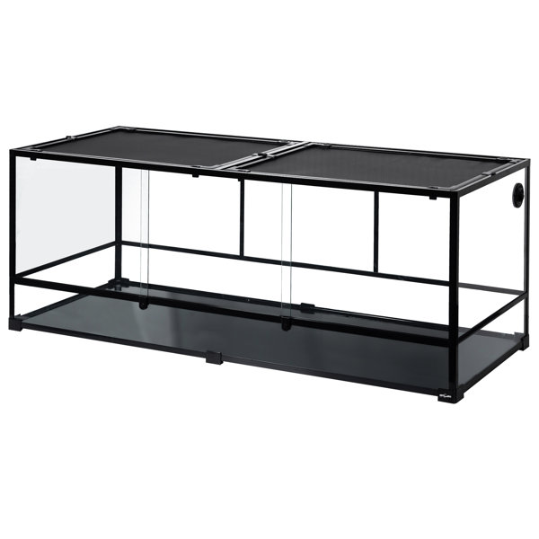 REPTIZOO 60'' x 24'' x 24'' Reptile Terrarium | Wayfair