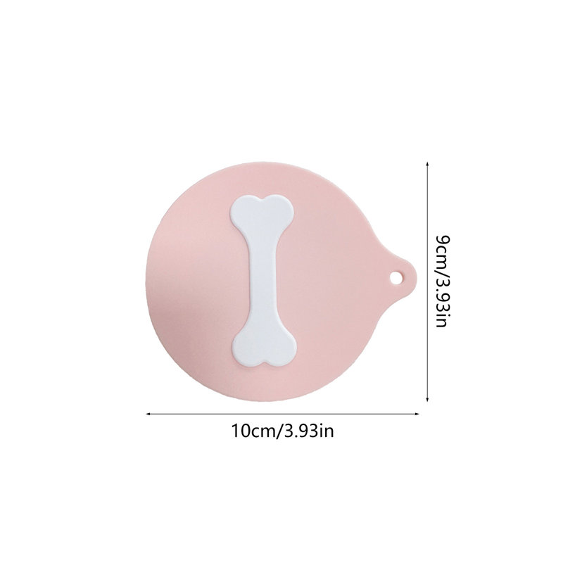 Couvercle réutilisable pour aliments en silicone, rose, Rose