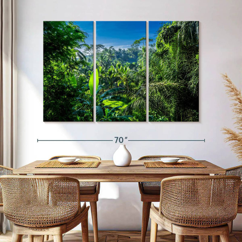 Jungle tropicale Alvord Bali, H 42 po x l 65 po