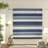 Modern Queen Bedding Sets, Polyester Material, Blue/grey Stripe Design, Comfortable For Home Use