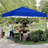 12 Ft. W X 12 Ft. D Metal Pop-Up Canopy with One-Push-To-Lock Setup Mechanism-66607937