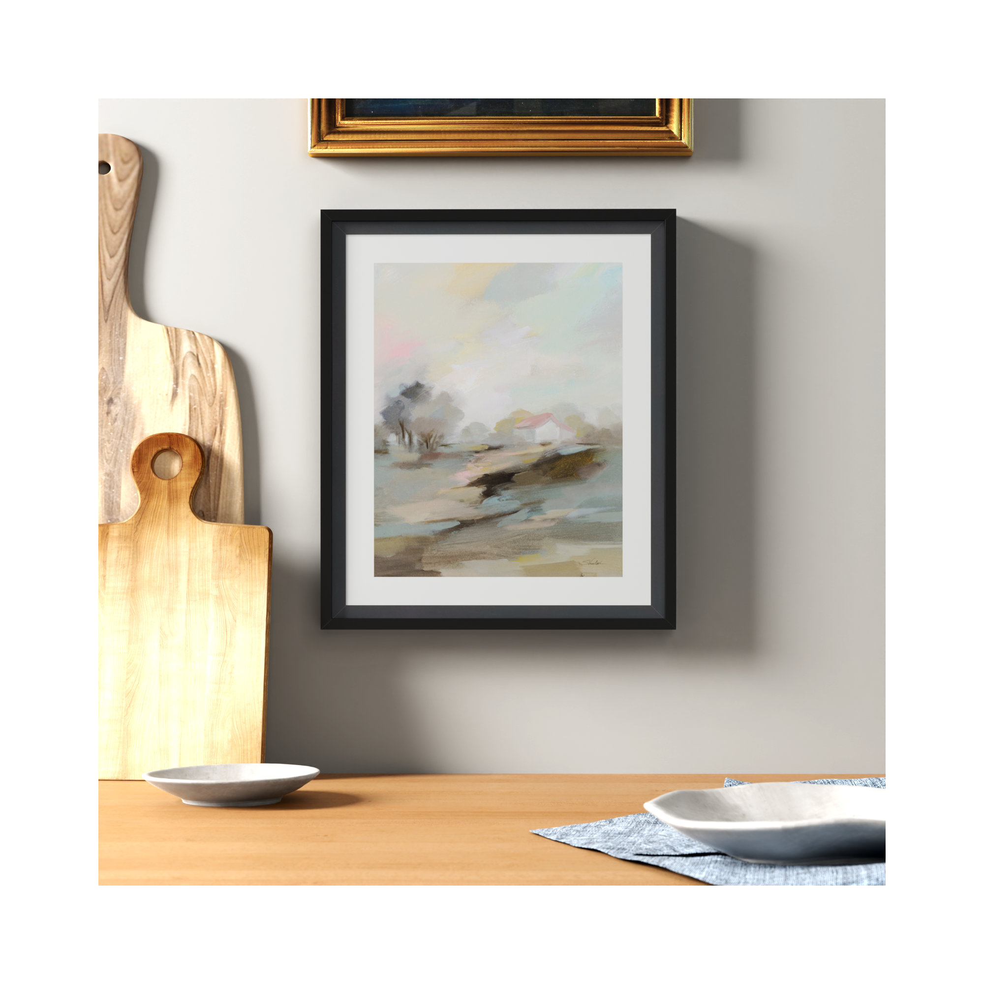 Farm In April by Silvia Vassileva, Bronze, 11" W x 13" H