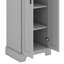 Grande armoire de rangement pour salle de bain, 2 portes et tablette réglable, solution de rangement pratique pour la salle de bain-162360081