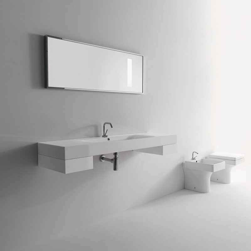 Cento 55.1'' L Bathroom Sink