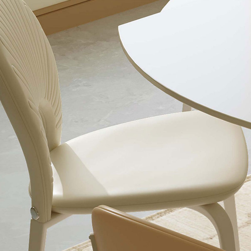 Ensemble de 2 chaises d'appoint Modern Beige
