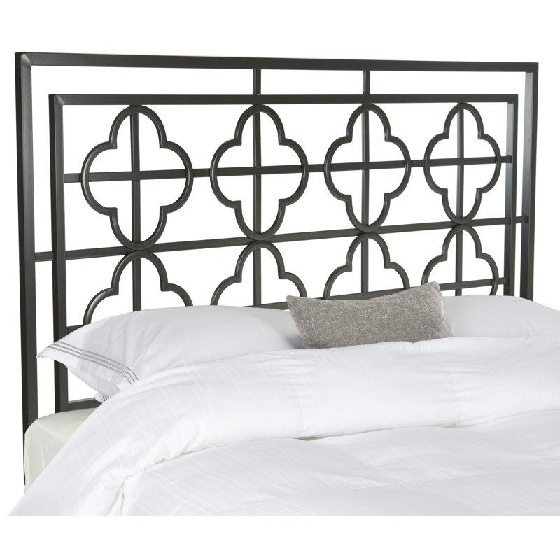 Lucinda Metal Headboard, King, Gunmetal