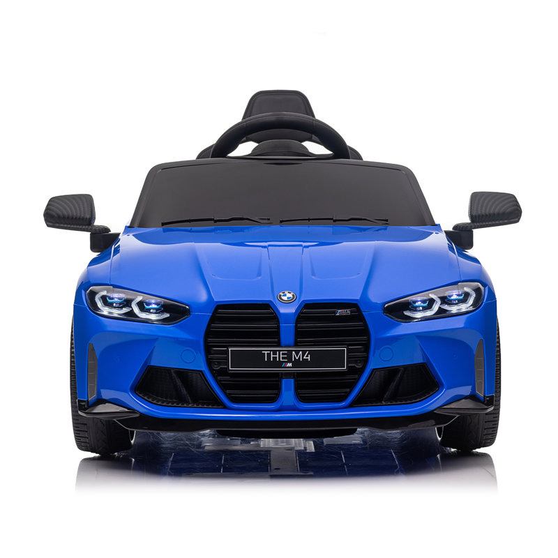 Voiture sous-marine pour enfants M4 sous licence 12V 12V, télécommande, Bluetooth, Bleu