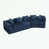 Chenille bleue marine est en rupture de stock