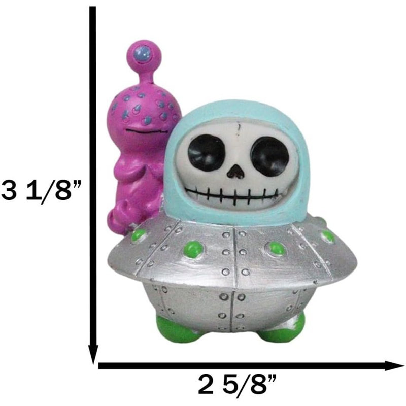 Figurine Furrybones UFO ET Alien