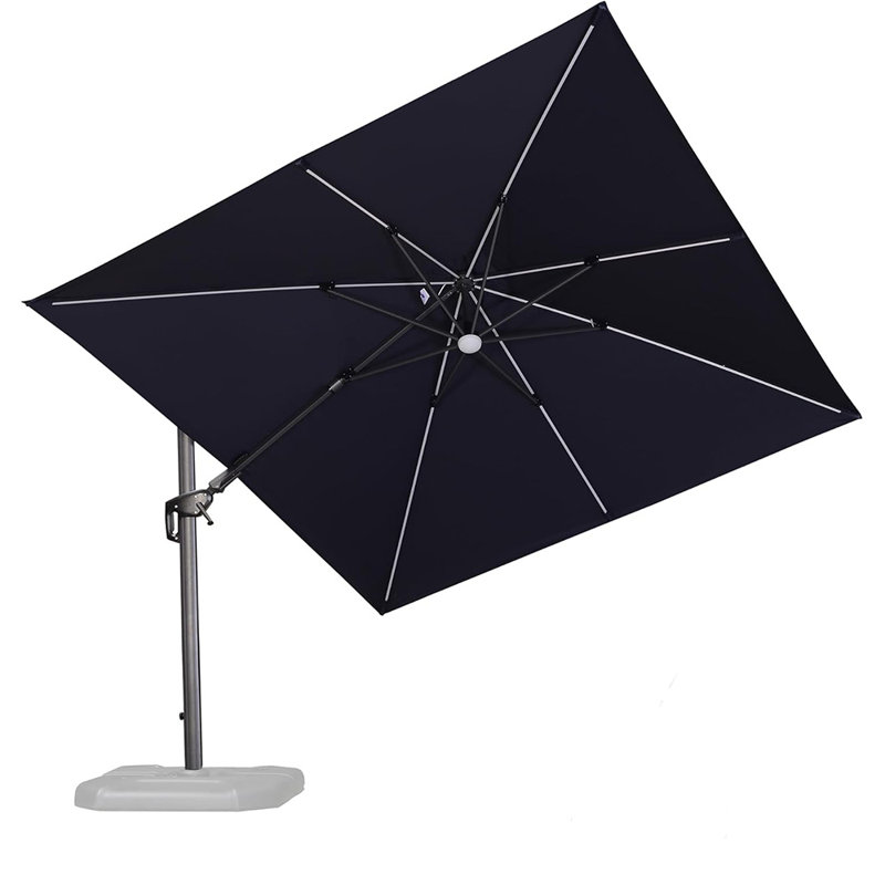 Parasol en porte-à-faux 10 'carré, Marine