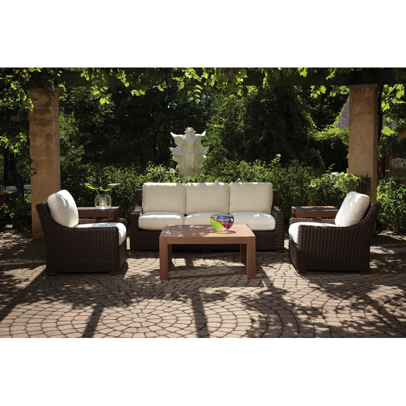Mesa Outdoor 3 - Seat Patio Sofa, Berkely Hall Green