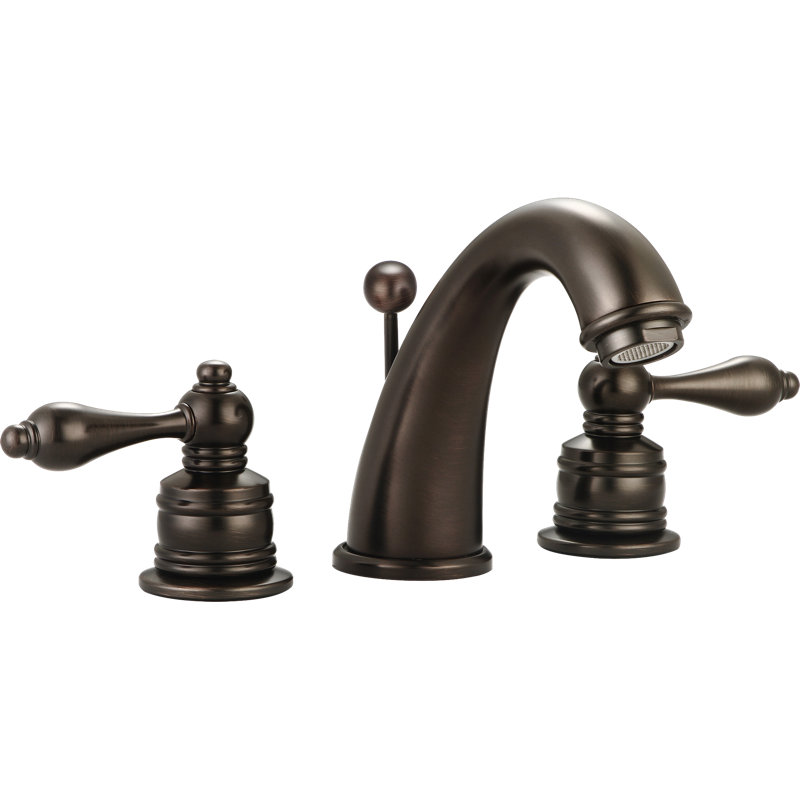 Robinet de salle de bain Castille avec drain, Bronze huilé