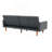 Adjustable Faux Leather Sofa