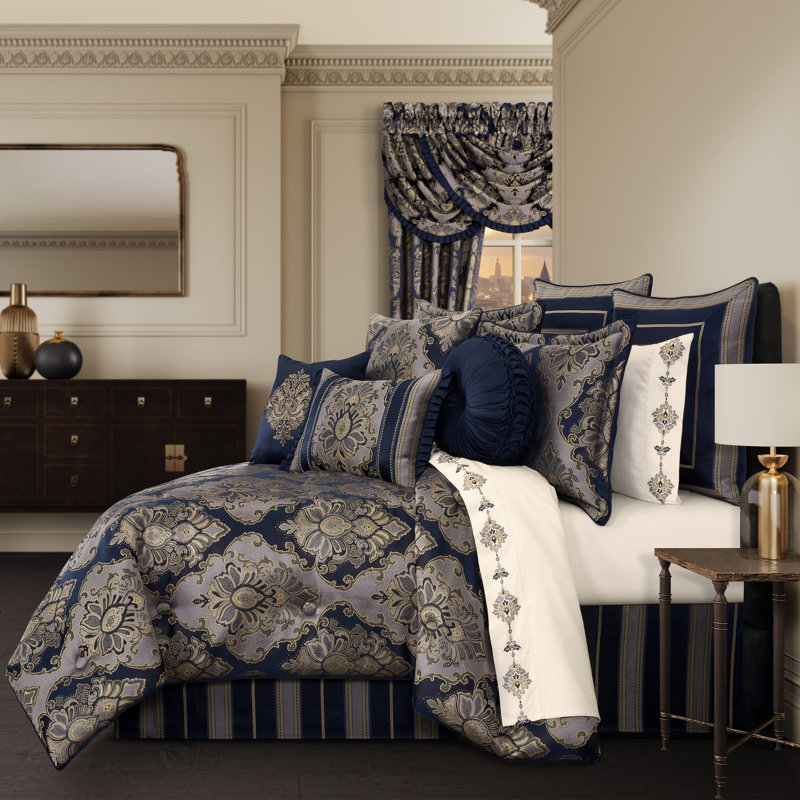 Bradley Queen 4Pc. Comforter Set, Queen Comforter + 3 Additional Pieces