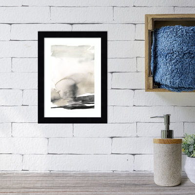 Roberto " Ebony Horizon Triptych III " by Jennifer Goldberger