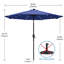 Parasol de marché éclairé Caerphilly-264100217-157318111