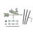 25'' H Metal Animals Weathervane-3342226