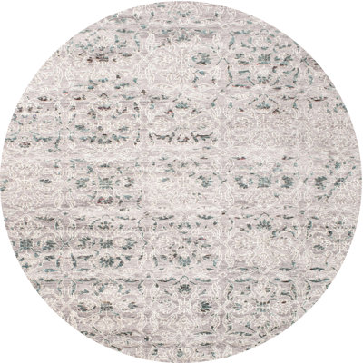 Tapis contemporain gris