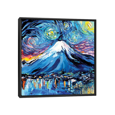 Reproduction d’art « Van Gogh never saw Fuji » par aja Trèves