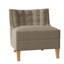 Chaise d'appoint avec coussin en polyester de 29 po de largeur Social-41242332-41241648