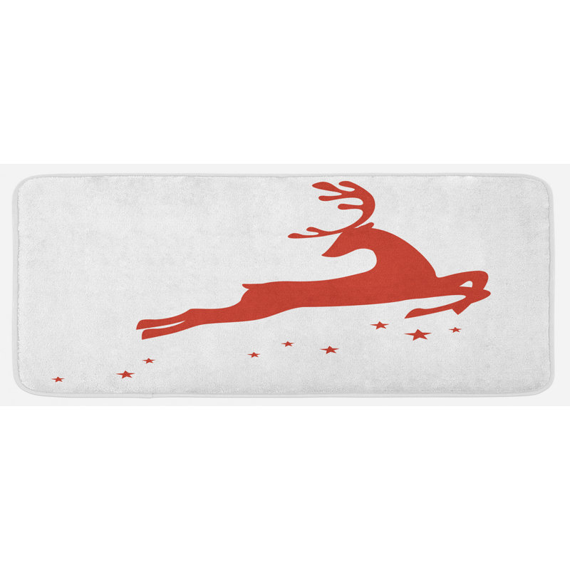 Rustic Synthetic Kitchen Mat