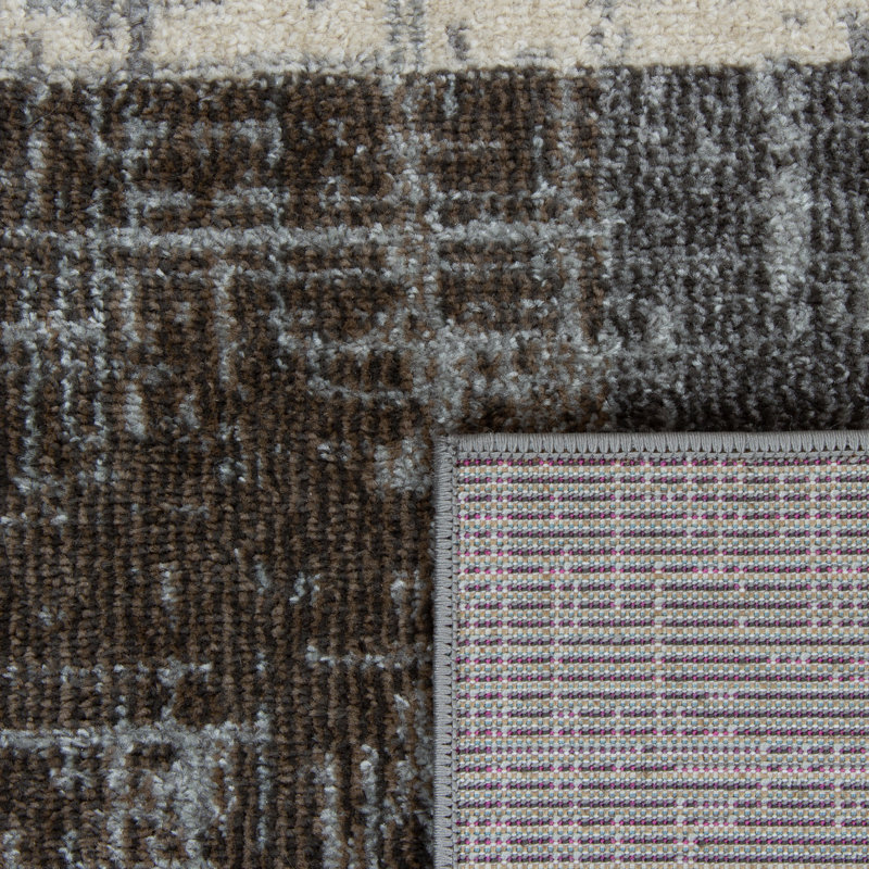 Anahy Abstract Area Rug, Rectangular 80 x 150cm