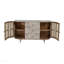 Console 57 po x 16 po x 33 po avec portes cannes