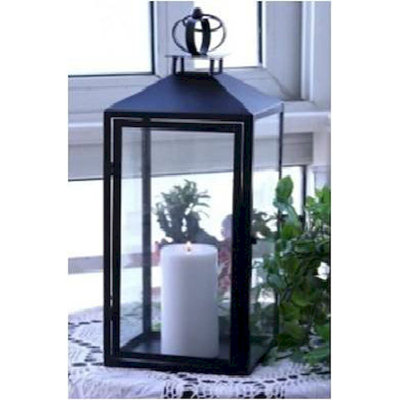 20'' H Metal Tabletop Lantern