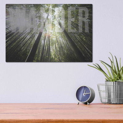 Art mural en métal «Wander» par Susan Ball, Millwood Pines, 24 po x 16 po