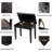 Criss Faux Leather Upholstered Storage Bench-1188853579-1078995549