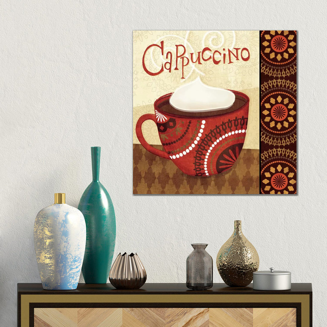 Cup Of Joe II von Veronique - Galerie-umwickelte Leinwand Giclée auf Leinwand