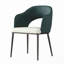 Ensemble de 2 chaises de salle à manger en similicuir moderne