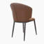 Chaise d'appoint en cuir Keldin-1497461106