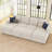 Rafael U Shaped Sofa Set Convertible Large Pull out Sofa Bed Livingroom Sleeper Modular Sectional Couch With Storage Ottoman-101956709