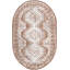 Tapis oriental Charlotte en brun-551808147